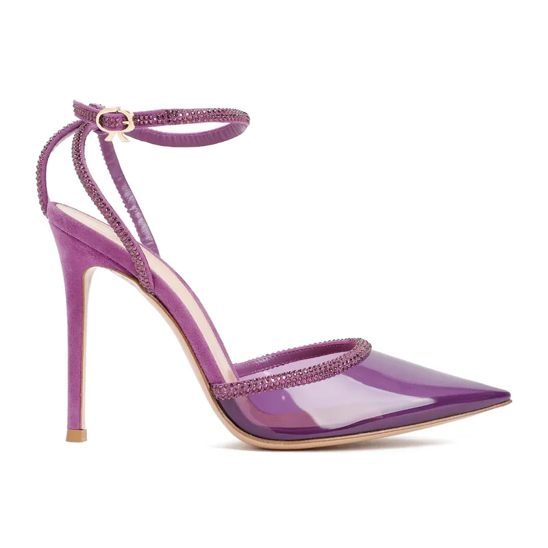 Sandals Pink & Purple - Gianvito Rossi