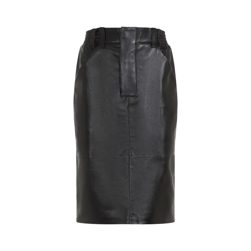 Midi Skirts Black - Saint Laurent