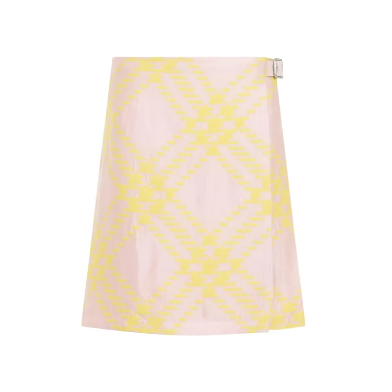 Mini Skirts Pink & Purple - Burberry