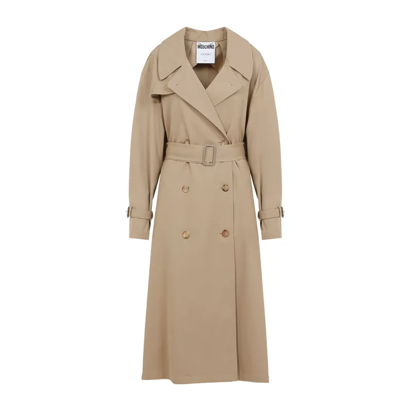 Double Breasted & Peacoat Nude & Neutrals - Moschino
