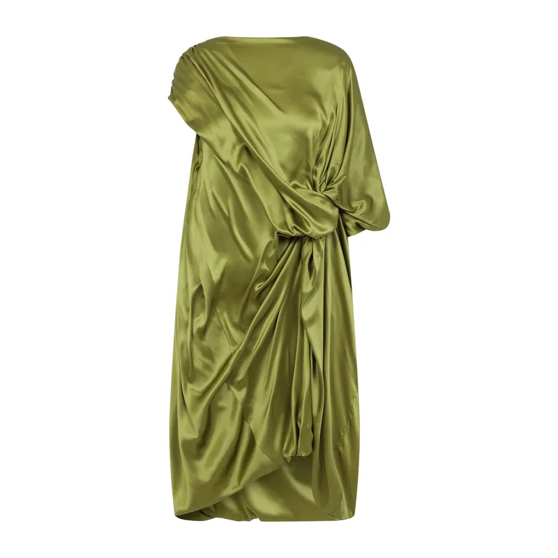Midi Dresses Green - Dries Van Noten