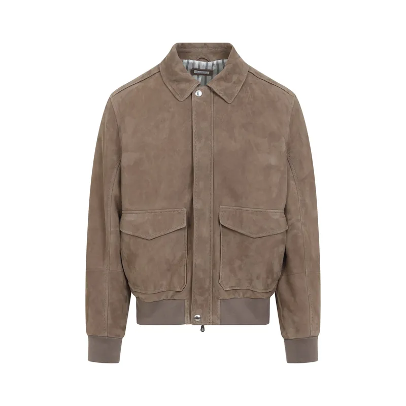 Bomber Jackets Nude & Neutrals - Brunello Cucinelli
