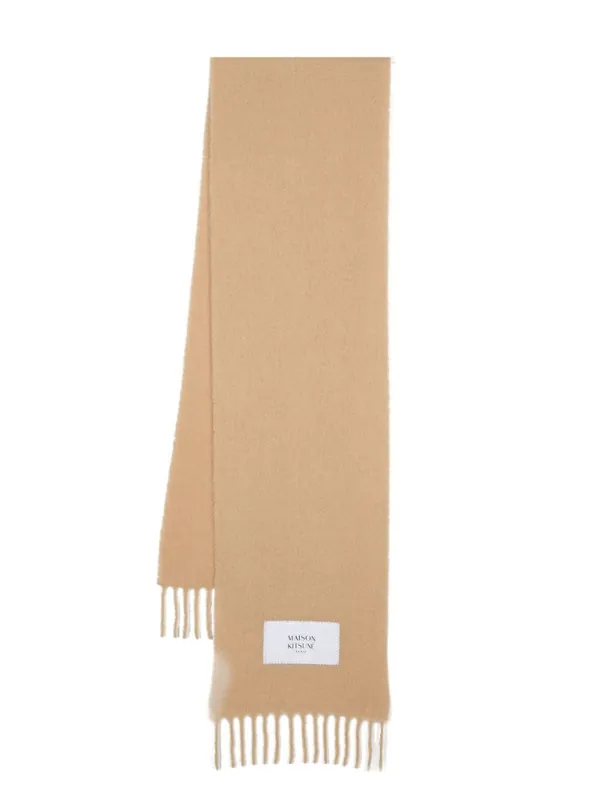 Scarf With Application - Maison Kitsuné