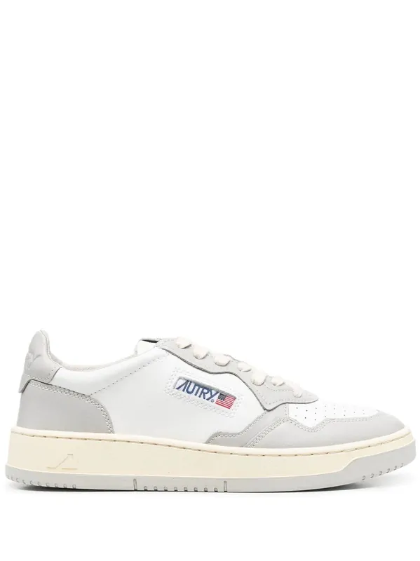 Two-Tone Medalist Sneakers