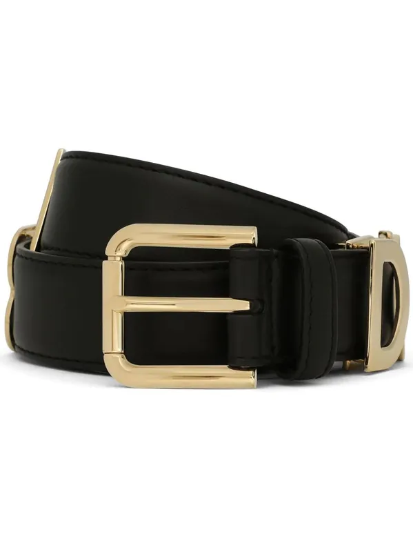 Cintura Con Placca Logo - Dolce & Gabbana