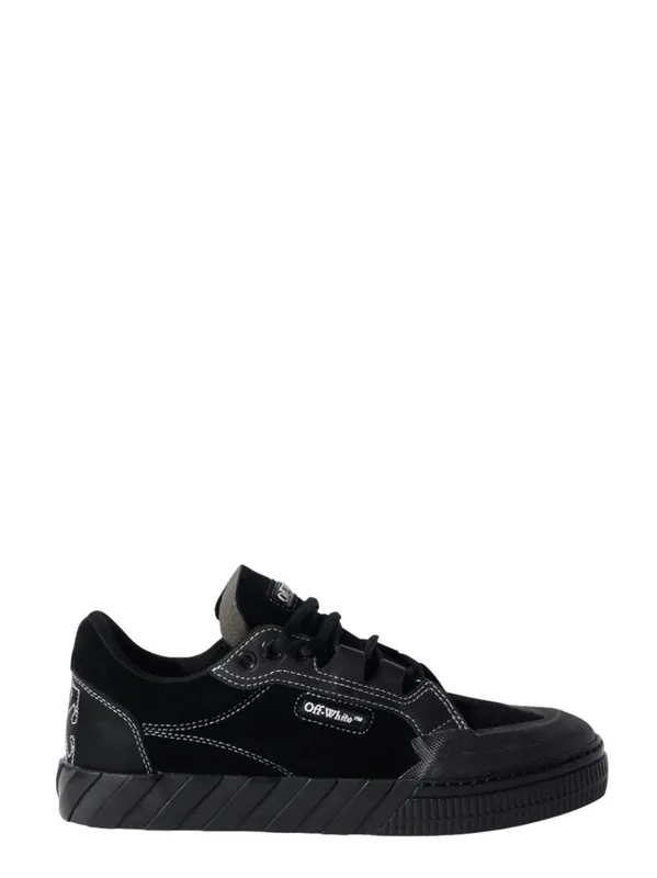 Black 779 Vulcanized Leather Sneakers - Off-White