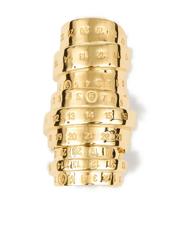 Signature Numbers Ring - MM6 Maison Margiela