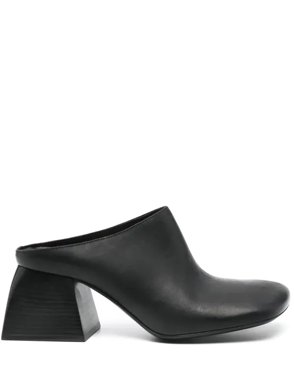 60mm Leather Mules - Uma Wang