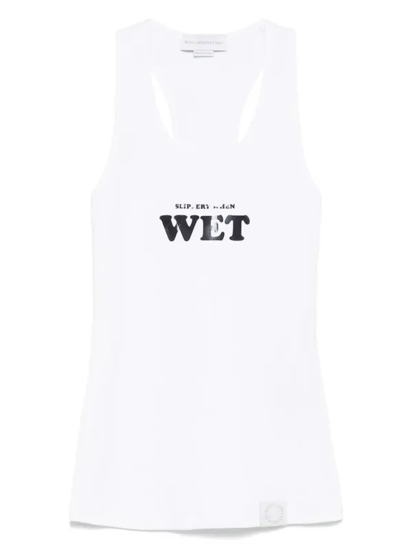 Rubberized Print Tank Top - Stella McCartney