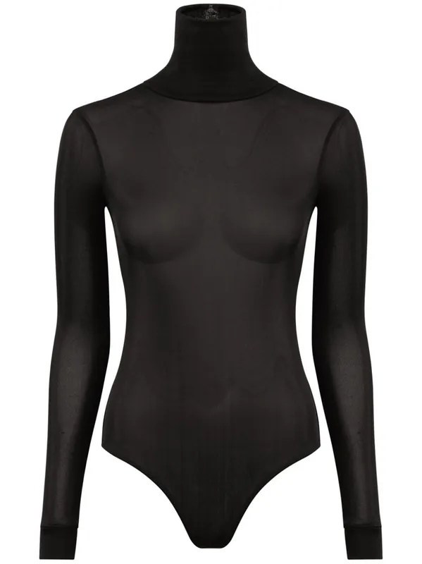 Semi-Sheer Bodysuit
