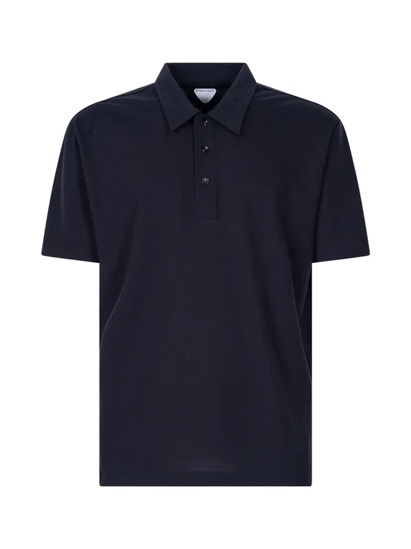 Light Cotton Piquet Polo - Bottega Veneta