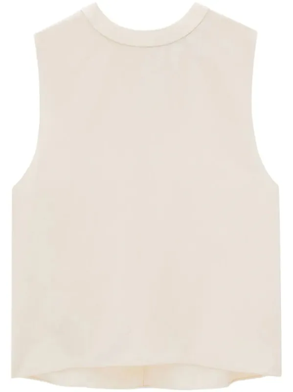 Silk Tank Top - Saint Laurent