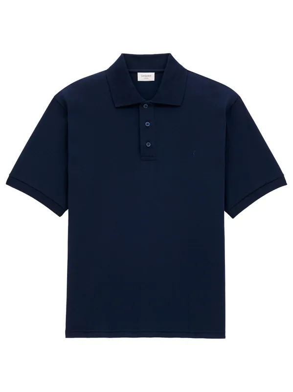 Cassandre PiquÉ Polo Shirt - Saint Laurent