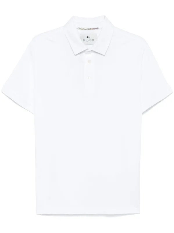 Pegaso-Embroidered Polo Shirt