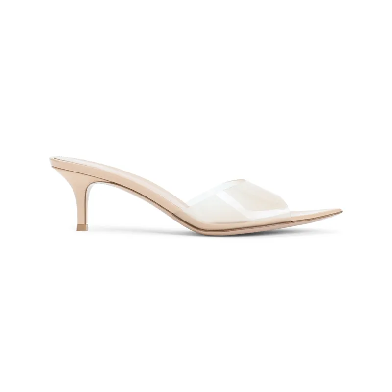 Mules Nude & Neutrals - Gianvito Rossi