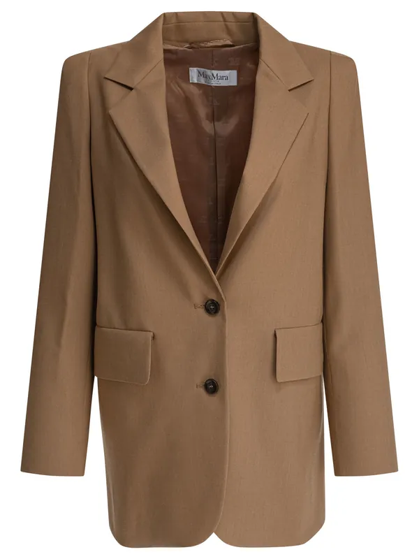 Kitten Jackets And Coats Beige - Max Mara
