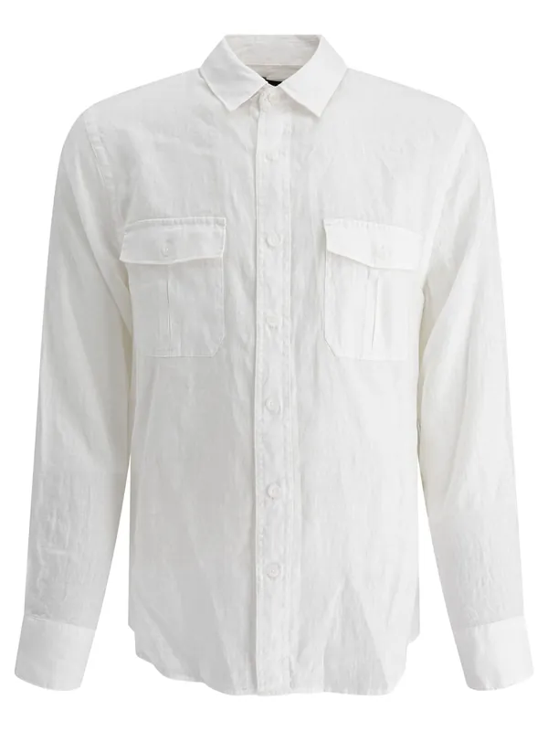Utility Shirts White - Vince