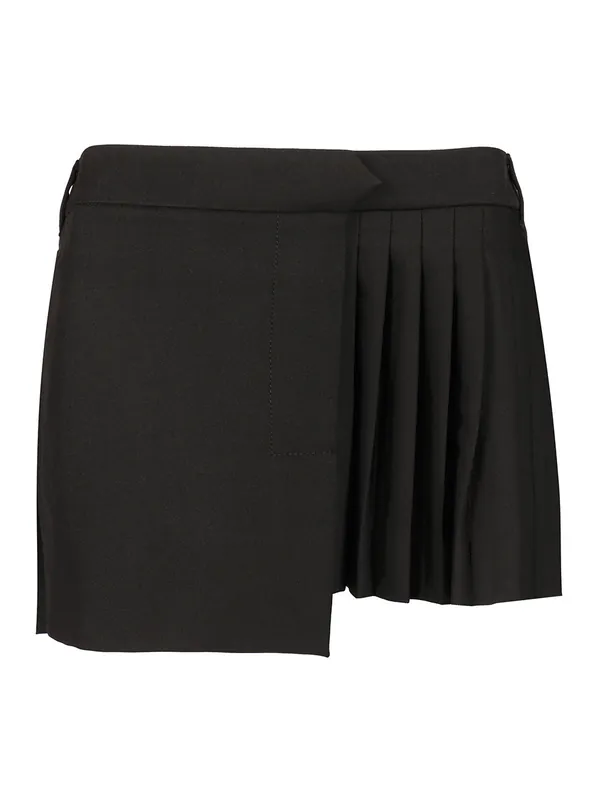 Savana Skirts Black - Off-White