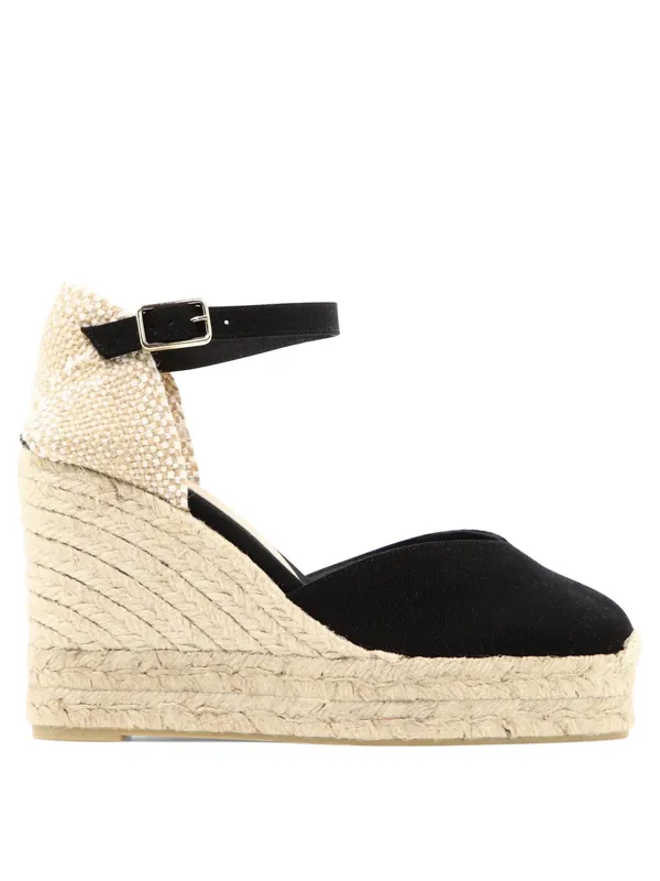 Chiarita 90mm Espadrilles Black - Castañer