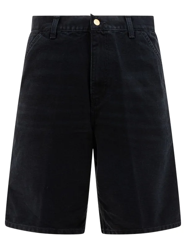Single Knee Shorts Black - Carhartt Wip