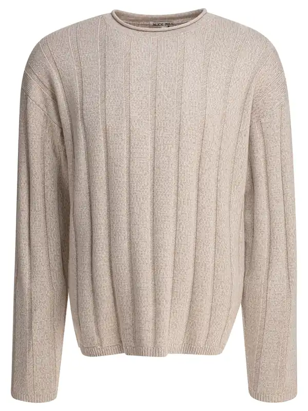 James Rollneck Knitwear Beige - Alex Mill
