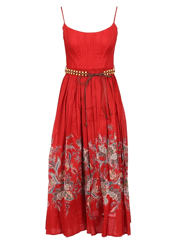 Rhiannon Dresses Red - Zimmermann