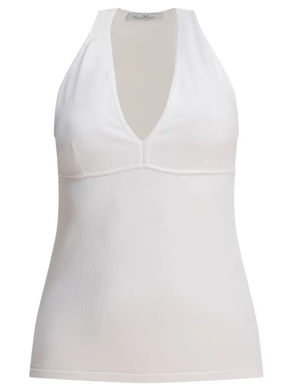 Viscose Top Tops White - Max Mara