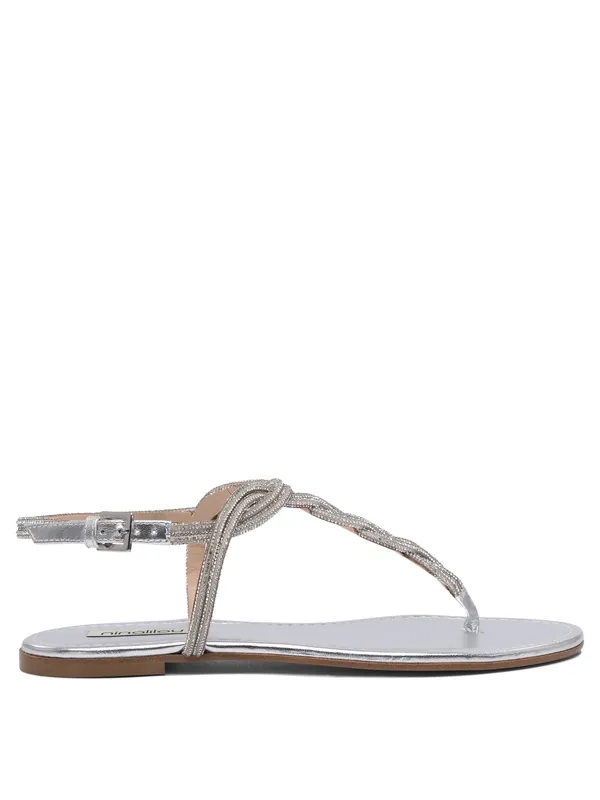Sandals Silver - Ninalilou