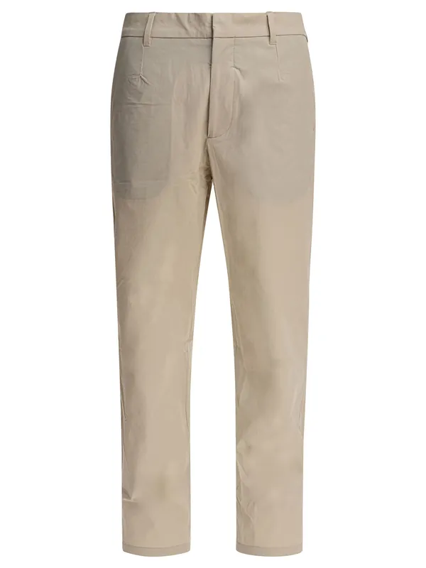 Aaren Travel Light Trousers Beige - Norse Projects