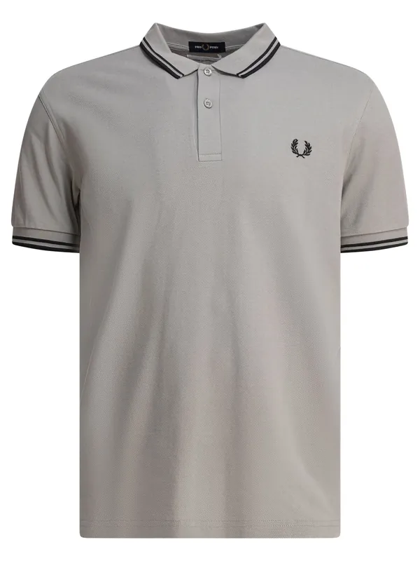 Cdg Strong Will Polo Shirts Grey - Comme Des Garçon