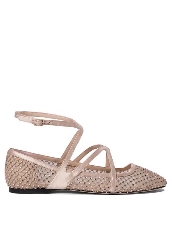Astoria Ballerinas Pink - Jimmy Choo