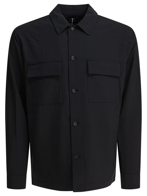 Overshirt Jacket Jackets And Coats Black - Vince