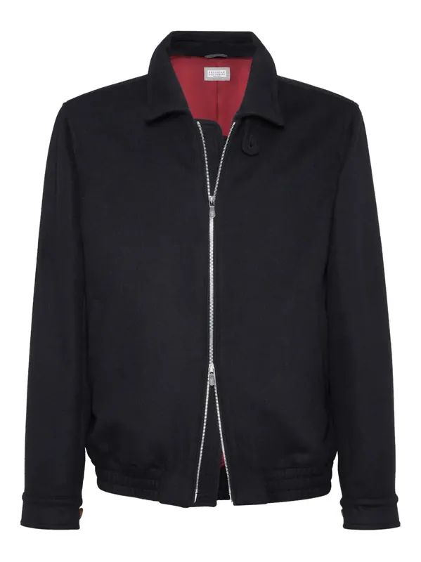 Wool Bomber - Brunello Cucinelli