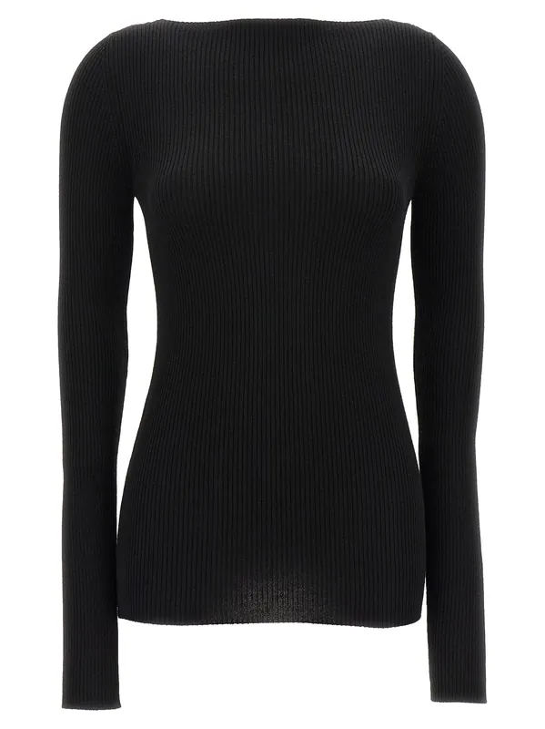 Al Top Sweaters And Cardigans Black - Rick Owens