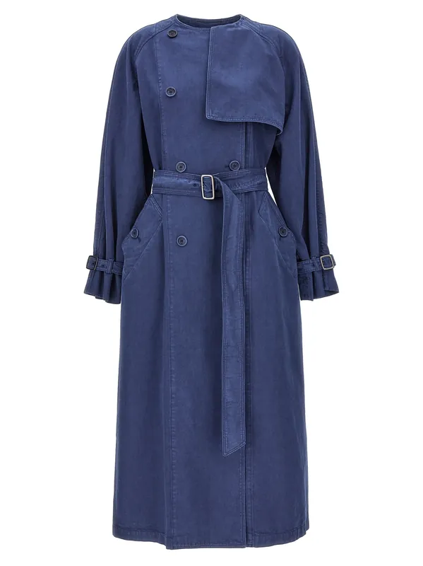 Calao Coats And Trench Coats Blue - Max Mara