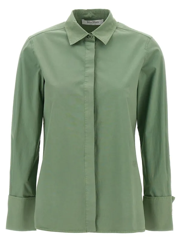 Francia Shirt And Blouse Green - Max Mara