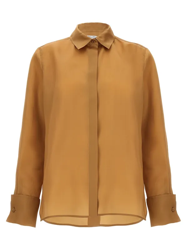 Nola Shirt And Blouse Beige - Max Mara
