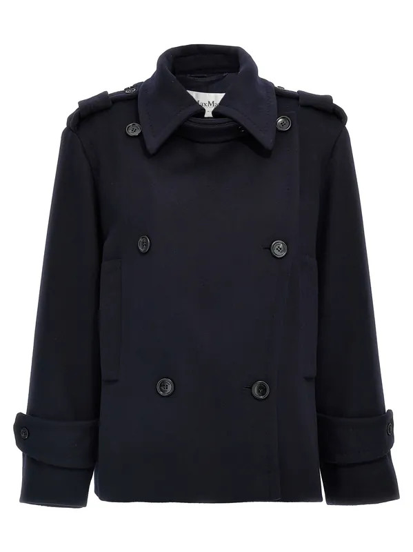 Laveno Coats And Trench Coats Blue - Max Mara