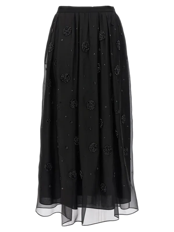 Wilma Skirts Black - Max Mara