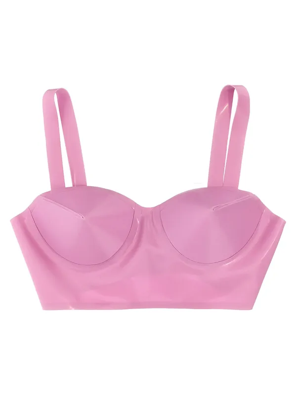 Latex Bra Intimo Pink - Maison Margiela