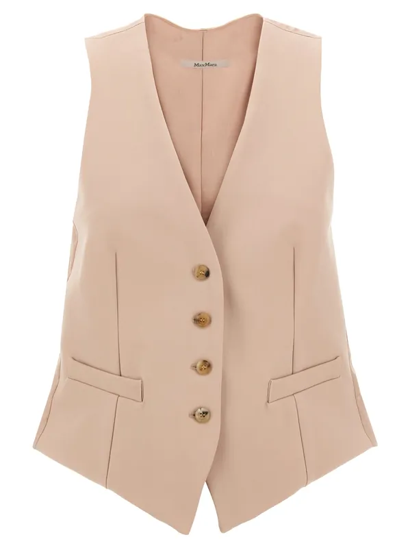 Kiwi Gilet Pink - Max Mara