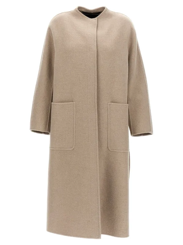 Gioiosa Coats And Trench Coats Beige - Max Mara