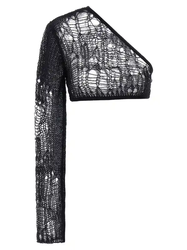 Spider Ziggy Tops Black - Rick Owens
