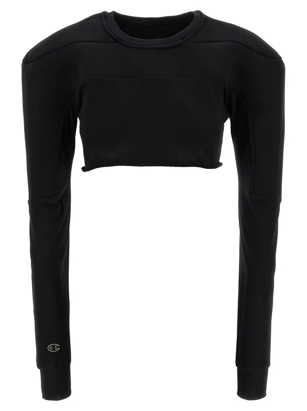 Champion X Rick Owens Sweater Sweaters And Cardigans Black