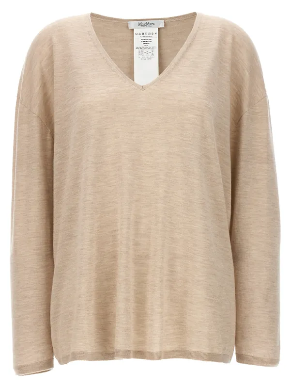 Freccia Sweaters And Cardigans Beige - Max Mara