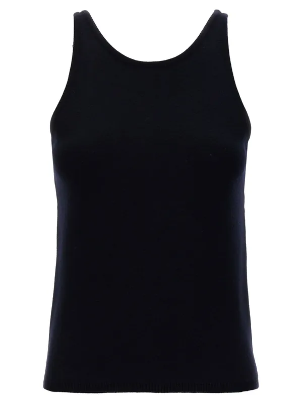 Knit Top Tops Blue - Max Mara