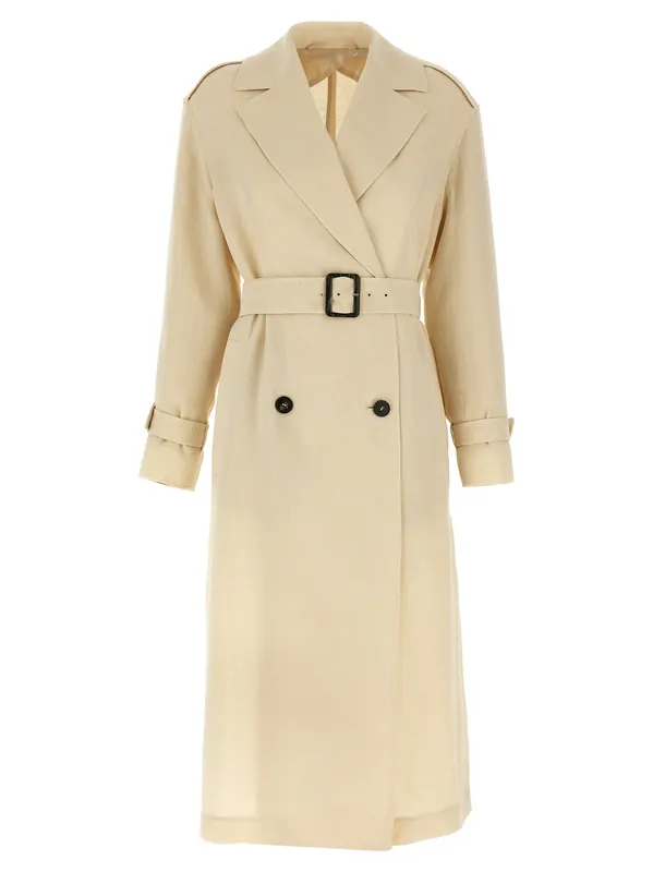Vieste Coats And Trench Coats Beige - Max Mara