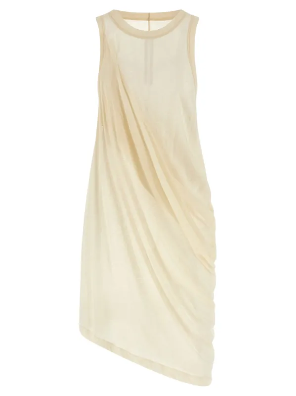 Anthem Tank Tops Beige - Rick Owens