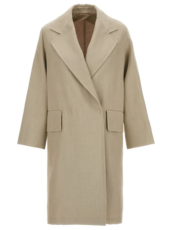 Mescal Coats And Trench Coats Beige - Max Mara