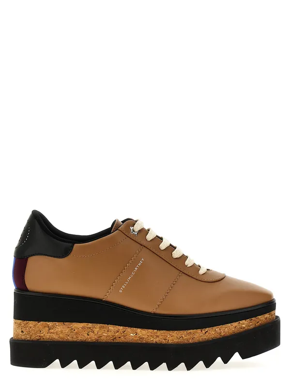 Sneak-Elyse Wedges Brown